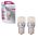 Λάμπες Led P21/5W Διπολικές M-TECH Platinum LB872W-01B 1157 16x2835SMD 12-30V Canbus White 2 Τεμάχια