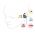 ΑΚΟΥΣΤΙΚΑ ΜΕ ΜΙΚΡΟΦΩΝΟ DYNAMIC OUTER EARPHONE BLUETOOTH 4.2 GOLD LINE