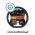 Κάλυμμα Τιμονιού Aristo Leather Feeling Μαύρο MD Flat Bottom