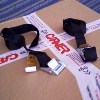 Ιμάντες Πρόσδεσης Διπλοί 2.5cm x 2.5 Μέτρα 2 Τεμάχια