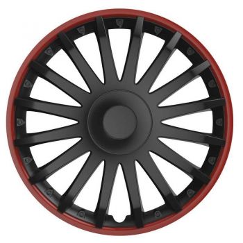 Τάσια Τροχών Αυτοκινήτου 15" Crystal 101300 RΟ Μαύρο CBX 4 τεμάχια