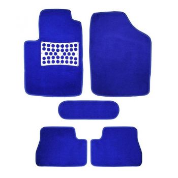 Πατάκια Αυτοκινήτου Universal Μοκέτα Passion Μπλε 5 Τεμάχια