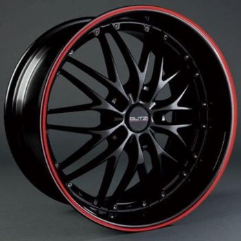 Αυτοκόλλητες Ταινίες Ζαντών Κόκκινες 5mm X 1,7m 4 Τεμ Butzi