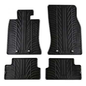 Πατάκια Αυτοκινήτου Gledring 0406 Mini Cooper / Mini One R55/R56/R57/R58/R59 2006-2014 Μαύρο 4 Τεμάχια