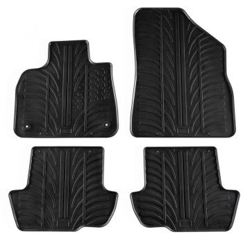 Πατάκια Αυτοκινήτου Gledring 0126 Citroen DS5 2012- Μαύρο 4 Τεμάχια