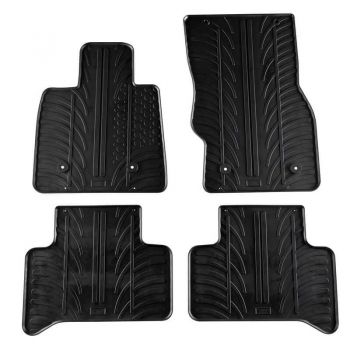 Πατάκια Αυτοκινήτου Gledring 0568 Alfa Romeo Stelvio 2017- Μαύρο 4 Τεμάχια