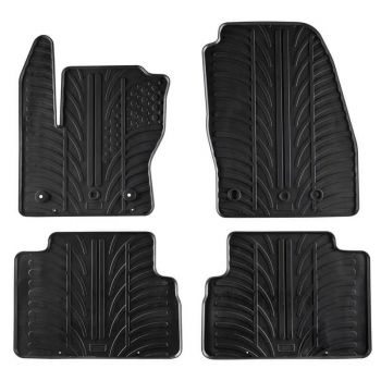 Πατάκια Αυτοκινήτου Gledring 0285 Ford C-MAX 2010-2014 5 Πόρτες Μαύρο 4 Τεμάχια