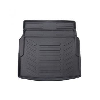 Πατάκι Πορτ-Παγκάζ 3D Σκαφάκι Από Λάστιχο TPE Για Mercedes-Benz E-Class W212 2009-2015 Χωρίς Πλαστικό Κάλυμμα (RΑΜΡLΕ)Μαύρο Rizline