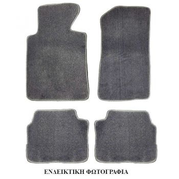 Πατάκια Αυτοκινήτου Μοκέτα Για VW Passat B6/3C 2005-2010 Γκρι 4 Τεμάχια