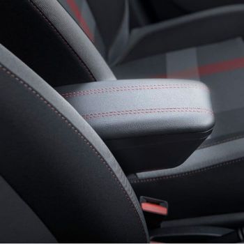 Κονσόλα Χειροφρένου Τεμπέλης Armster OE1 TR Limited Με Usb Για Dacia Duster 2018+ Χωρίς Εργοστασιακό Τεμπέλη Μαύρο Χρώμα Με Κόκκινη ραφή