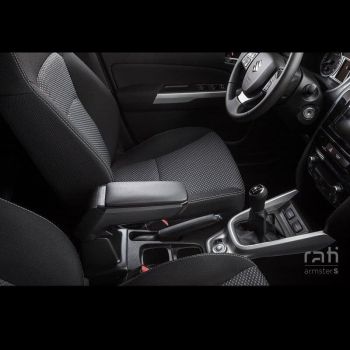 Κονσόλα Χειροφρένου Τεμπέλης Armster S Για Citroen C4 2004-2010 Μαύρο Χρώμα