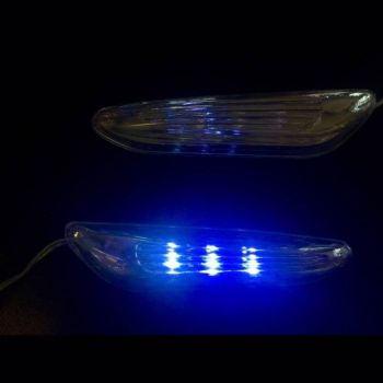 Πλαϊνά Φλας Φτερού Universal Led TR-6211W/B 2 Τεμάχια