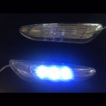 Πλαϊνά Φλας Φτερού Universal Led TR-6211W/B 2 Τεμάχια