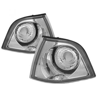 Μπροστινά Φλας Για Bmw 3 E36 90-99 Sedan/Touring/Compact Χρώμιο 2 Τεμάχια Sonar