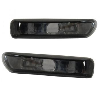 Πλαϊνά Φλας Φτερού Για Bmw 3 E46 Sedan 99-01 / Touring 99-01 / Compact 01-04 / Coupe 99-03 Smoke 2 Τεμάχια