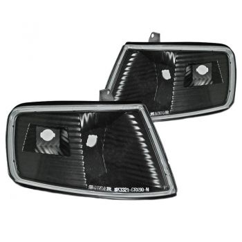 Μπροστινά Φλας Για Honda CRX 90-92 Μαύρα 2 Τεμάχια Sonar