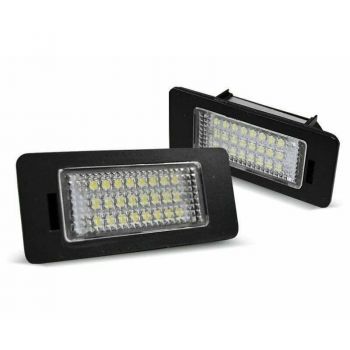 Led Φαναράκια Πινακίδας Για Audi A4 B8 / A5 B8 / Q5 8R / TT 8J / Skoda Yeti Fabia Octavia Combi / VW Passat B6 Combi Canbus Ζευγάρι 2 Τεμάχια