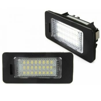 Led Φαναράκια Πινακίδας Για Audi A4 B8 / A5 B8 / Q5 8R / TT 8J / Skoda Yeti Fabia Octavia Combi / VW Passat B6 Combi Canbus Ζευγάρι 2 Τεμάχια