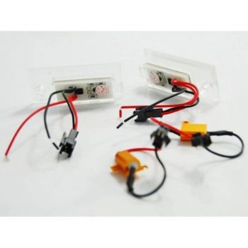Led Φαναράκια Πινακίδας Για Audi A6 C5 97-04 Sedan Canbus Ζευγάρι 2 Τεμάχια