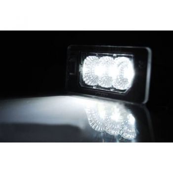 Led Φαναράκια Πινακίδας Για Audi A4 B8 / A5 B8 / Q5 8R / TT 8J / Skoda Yeti Fabia II Superb B6 Combi / VW Passat B6 Combi Canbus Με 3 Led