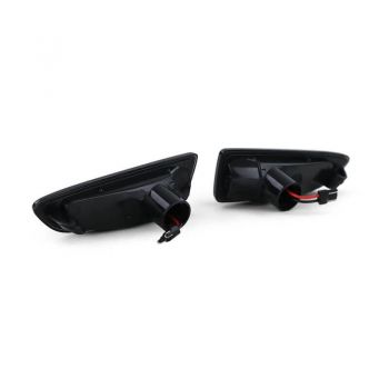 Πλαϊνά Φλας Φτερού Για Opel Astra J 10-16 / Astra K 16+ / Insignia B 17+ / Zafira C 11-16 / Crossland X 19+ Led Dynamic Smoke 2 Τεμάχια