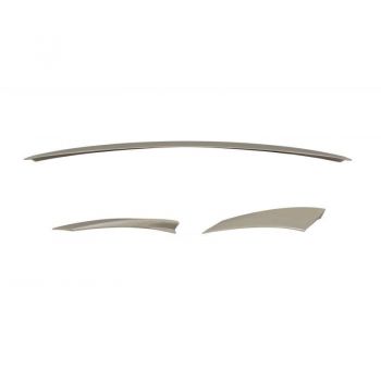 Αεροτομή Πορτ Παγκάζ Για Mercedes-Benz C-Class W204 07-14 Brabus Look 3 Τεμάχια Από Abs Πλαστικό