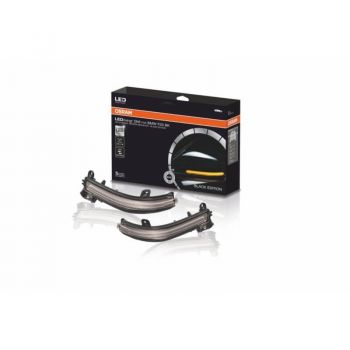 Φλας Καθρέπτη Για Bmw 1 , 2 , 3 , 4 , M4 , X1 , i3 Osram Dynamic Led Μαύρο/Φιμέ 2 Τεμάχια