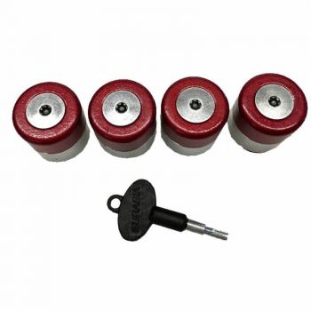 Αντικλεπτικά Μπουλόνια Ασφαλείας 19" Safewheel Κit 4 Τεμαχίων με κλειδί