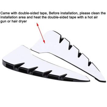 Αεραγωγοί Φτερών Για Bmw X5 F15 13-18 M-Look Χρώμιο / Μαύρο 2 pcs