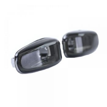 Πλαϊνά Φλας Φτερού Για Mercedes-Benz C W202 96-01 / CLK W208 97-02 / E W124 93-95 / W210 95-03 / SLK R170 96-04 / Vito W638 96-03 / Sprinter W901-W905 95-06 /  VW LT 98-06 Διαφανές Φιμέ 2 Τεμάχια