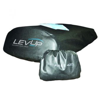 Μπαγκαζιέρα Οροφής Cube 470L Μαύρη Με Μονό Άνοιγμα