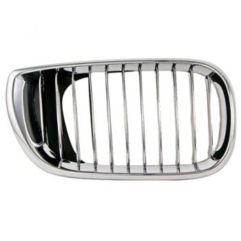 Καρδιά Μάσκας Δεξιά Για BMW 3 E46 02-05 Sedan/Touring Χρώμιο 1 Τεμάχιο