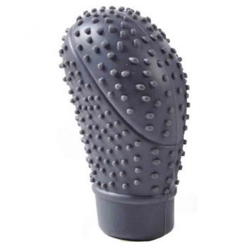 Προστατευτικό Κάλυμμα Σιλικόνης Universal Γκρι Για Πόμολο Ταχυτήτων Οβάλ