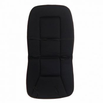 Πλατοκάθισμα Αυτοκινήτου / Καρέκλας Γραφείου Γούνινο Άσπρο 1 Τεμάχιο