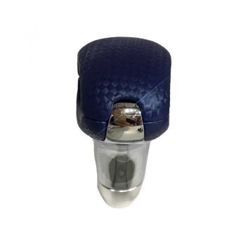 Πόμολο Λεβιέ Ταχυτήτων Universal Μπλε/Νίκελ Με Τρύπα Για Κανονική Όπισθεν 37019