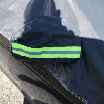 Κουκούλα- Καλύπτρα Εξωτερική Μπροστινών Παραθύρων Ενισχυμένη Με Αντανακλαστική Ταινία Στους Καθρέπτες & Ιμάντες Πρόσδεσης 250x170cm