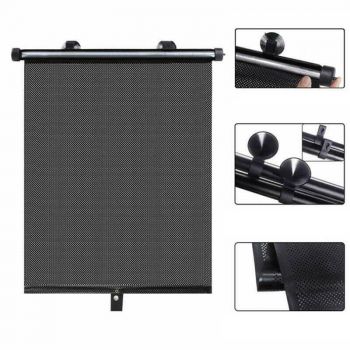 Ηλιοπροστασία Αυτοκινήτου Για Τα Πλαϊνά Τζάμια Ρολό 40 x 45cm 2 Τεμάχια 13394