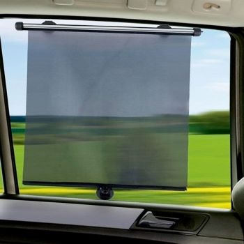 Ηλιοπροστασία Αυτοκινήτου Για Τα Πλαϊνά Τζάμια Ρολό 40 x 45cm 2 Τεμάχια 13394