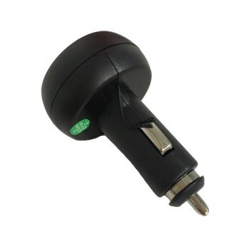 Βολτόμετρο - Θερμόμετρο Και Φορτιστής Usb Αυτοκινήτου Κόκκινα Και Μπλε Νούμερα 99103