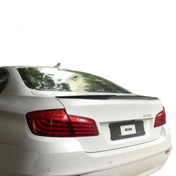 Αεροτομή Πορτ Παγκάζ Για Bmw 5 F10 11-17 M4 Look Lipspoiler Από Abs Πλαστικό Μαύρη Γυαλιστερή