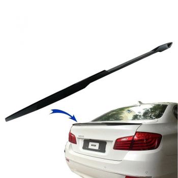 Αεροτομή Πορτ Παγκάζ Για Bmw 5 F10 11-17 M4 Look Lipspoiler Από Abs Πλαστικό Μαύρη Γυαλιστερή