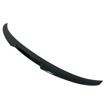 Αεροτομή Πορτ Παγκάζ Για Bmw 5 F10 11-17 M4 Look Lipspoiler Από Abs Πλαστικό Μαύρη Γυαλιστερή