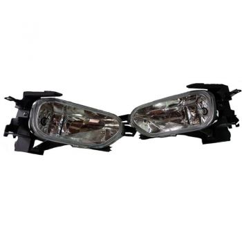 Προβολείς Ομίχλης Για Honda CR-V 02-04 Λευκό Οβάλ ΗD-010L1 2 Τεμάχια