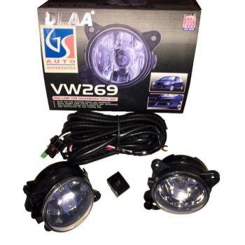 Προβολείς Ομίχλης Για VW Polo 05-09 / Cross Polo 05-09 / Transporter T5 03-10 / Crafter 06-17 / Skoda Fabia 99-10 / Roomster 06-10 2 Τεμάχια