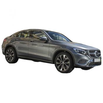 Προστατευτικό Πίσω Προφυλακτήρα Για Mercedes-Benz GLC X253 / C253 15+ Από Ανοξείδωτο Ατσάλι (Steel)