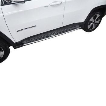 Πλαινά Σκαλοπάτια Για Jeep Compass 17+ 2 Τεμάχια