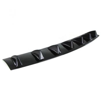 Diffuser Πίσω Προφυλακτήρα Universal Με 7 Πτερύγια Carbon Look Από Abs Πλαστικό 1 Τεμάχιο