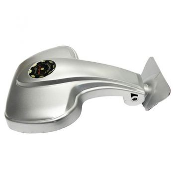 Καθρέπτης Εξωτερικός Με Βάση Για Πίσω Παρμπρίζ Ασημί Χρώμα SL-5022