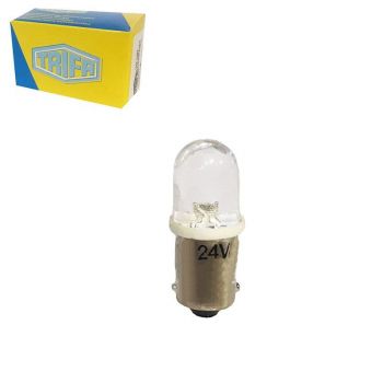 Λάμπα Led BA9S T4W 24volt Λευκή Trifa 2808 1 Τεμάχιο