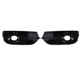 Δίχτυ Προφυλακτήρα Εμπρός Πλαινό Για Για Audi Q3 8U 11-15 RSQ3 Look Γυαλιστερό Μαύρο / Χρώμιο Αριστερό & Δεξί 2 Τεμάχια